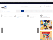 Tablet Screenshot of marocmondial.com